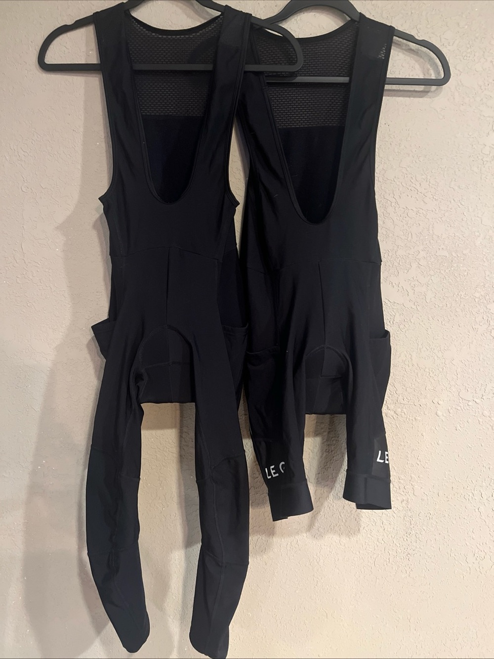 LE COL  Cycling Bib Tights Women’s Sz Small
LOT of 2, Shorts Pants Padded EUC